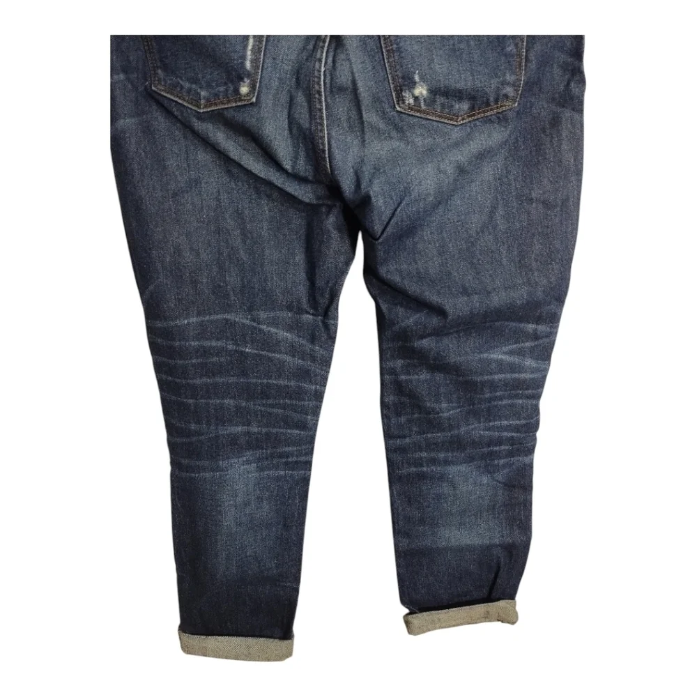 J Crew Broken‎ In Boyfriend Distressed Boho Festival Relaxed Fit Jeans 27